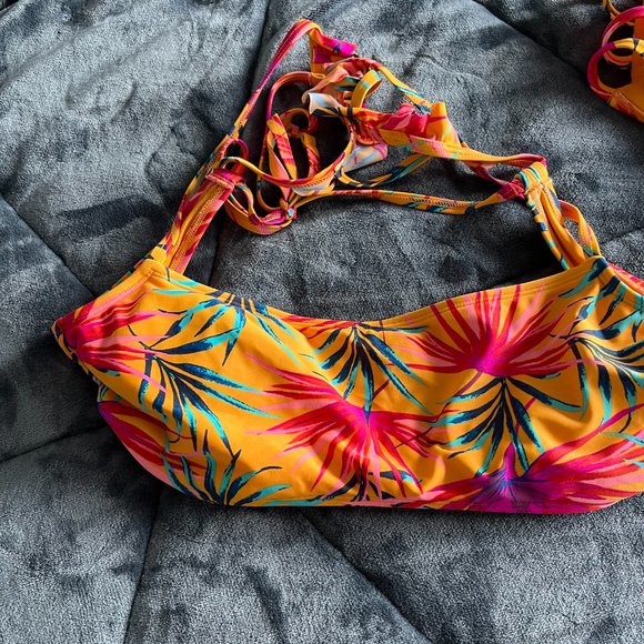 two piece bathing suit with matching sundress - Picture 3 of 3